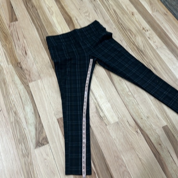 Rewind Plaid Navy Women's Pants - Picture 4 of 8